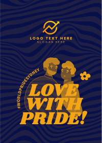 Love with Pride Flyer Design