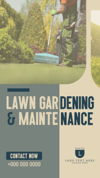 Neat Lawn Maintenance Facebook story Image Preview