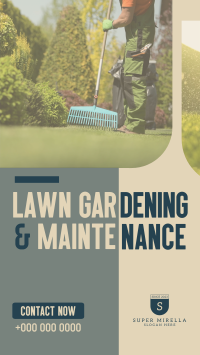 Neat Lawn Maintenance Facebook Story Image Preview