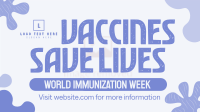 Immunization Week Vaccines Animation Preview