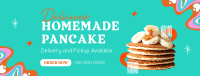 Homemade Pancakes Facebook cover Image Preview