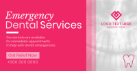 Corporate Emergency Dental Service Facebook Ad Design