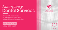 Corporate Emergency Dental Service Facebook Ad Image Preview