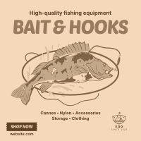 Bait & Hooks Fishing Instagram post Image Preview