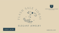 Jewelry Flash Sale Facebook event cover Image Preview
