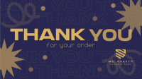 Bold Shapes Generic Thank You Facebook Event Cover Design