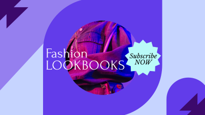 Hip Fashion Lookbook YouTube Banner Image Preview