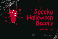 Halloween Spooky Decors Pinterest Cover Design