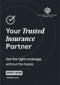 Minimalist Modern Insurance Flyer Image Preview