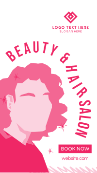 Hair Salon Minimalist Video Image Preview