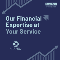 Financial Expert Instagram Post Design