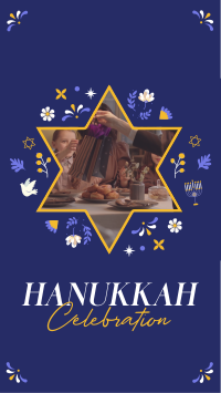 Hanukkah Family Instagram reel Image Preview