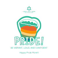 Say Pride Celebration Instagram post Image Preview