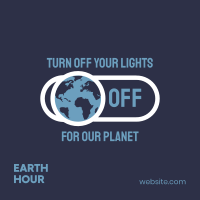 Earth Switch Off Instagram post Image Preview