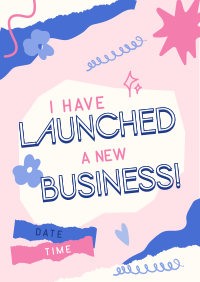 Scrapbook Startup Launch Flyer Image Preview