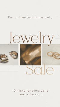 Luxurious Jewelry Sale YouTube short Image Preview