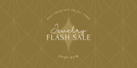 Elegant Jewelry Flash Sale Twitter post Image Preview