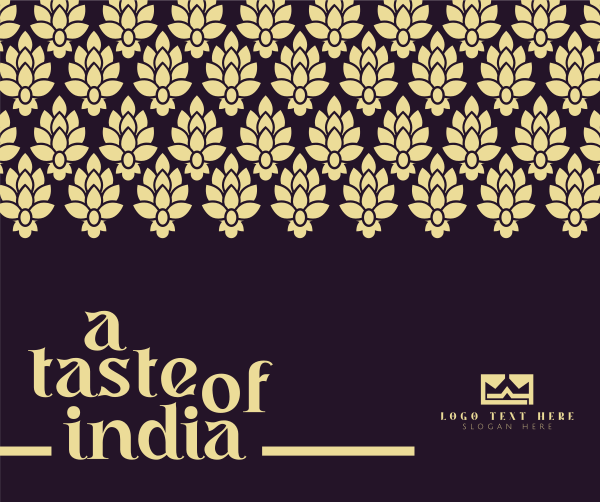 Indian Taste Facebook Post Design Image Preview