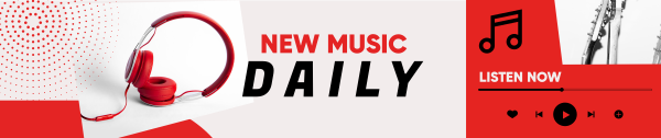 New Music Daily SoundCloud Banner Design Image Preview