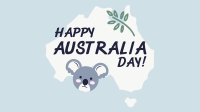 Koala Australia Day Facebook event cover Image Preview