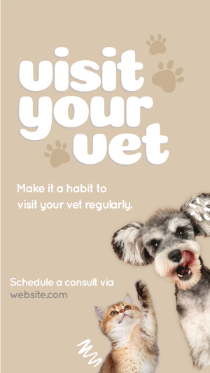 Visit Your Vet Facebook story Image Preview
