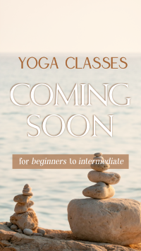 Yoga Classes Coming Instagram story Image Preview