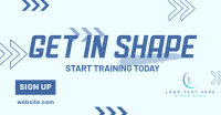 Fitness Training Facebook Ad Design