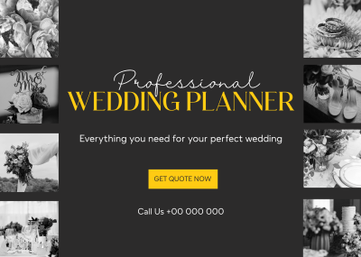 Wedding Planning Made Easy Postcard Image Preview