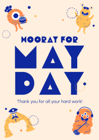 Hooray May Day Poster Image Preview