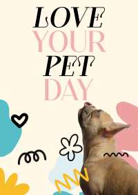 Love Your Pet Today Flyer Design