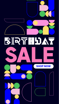 It's your Birthday Sale Instagram story Image Preview