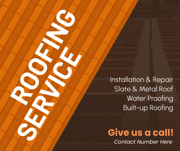 Roofing Services Expert Facebook Post Design Image Preview