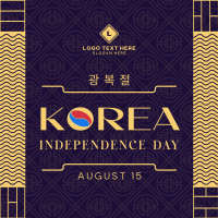 Independence Day of Korea Instagram Post Preview