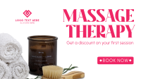 Massage Therapy Facebook event cover Image Preview