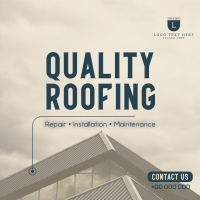 Quality Roofing Linkedin Post Image Preview