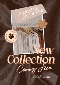Preppy Fashion Collection Poster Design
