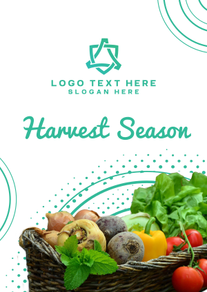 Harvest Vegetables Flyer Image Preview
