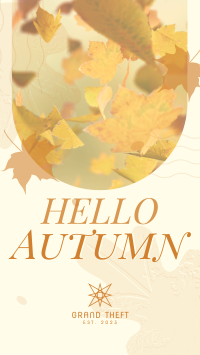 Autumn Greeting Facebook story Image Preview