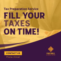 Fill Your Taxes Instagram post Image Preview