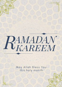 Psychedelic Ramadan Kareem Poster Image Preview