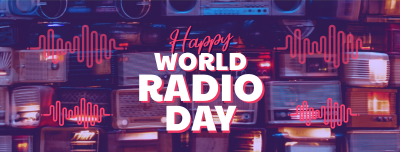 Celebrate World Radio Day Facebook cover Image Preview