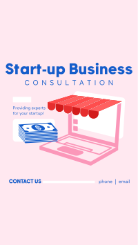 E-commerce Business Consultation Instagram Story Design