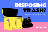 Disposing Trash? Pinterest Cover Design