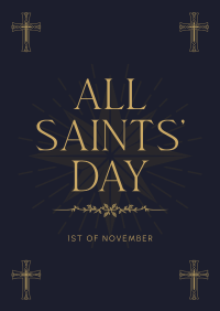 Solemn Saints' Day Poster Image Preview