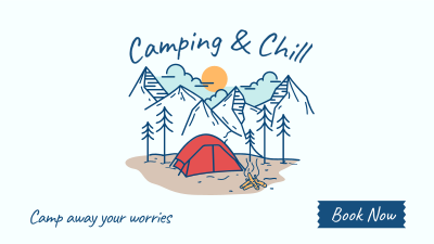 Camping and Chill Facebook event cover Image Preview