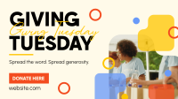 Minimal Giving Tuesday Animation Image Preview