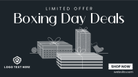 Boxing Day Deals Facebook Event Cover Design