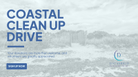 Beach Clean Up Facebook Event Cover Image Preview