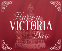 Victoria Day Crown  Facebook Post Design