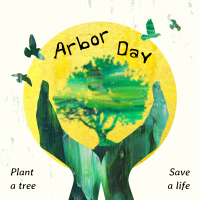 Creative Arbor Day Linkedin Post Image Preview